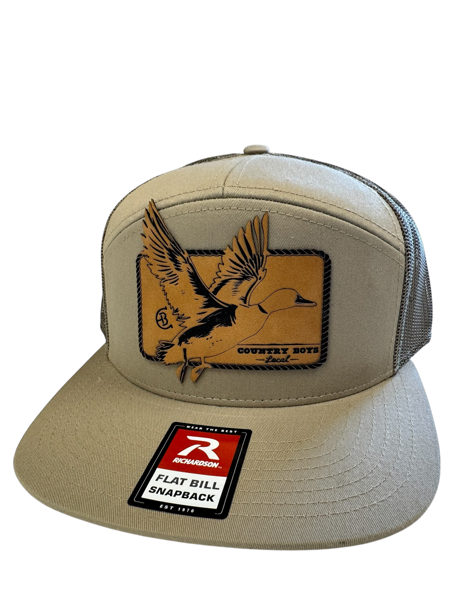 CBL-- Flying Duck Leather Patch Cap